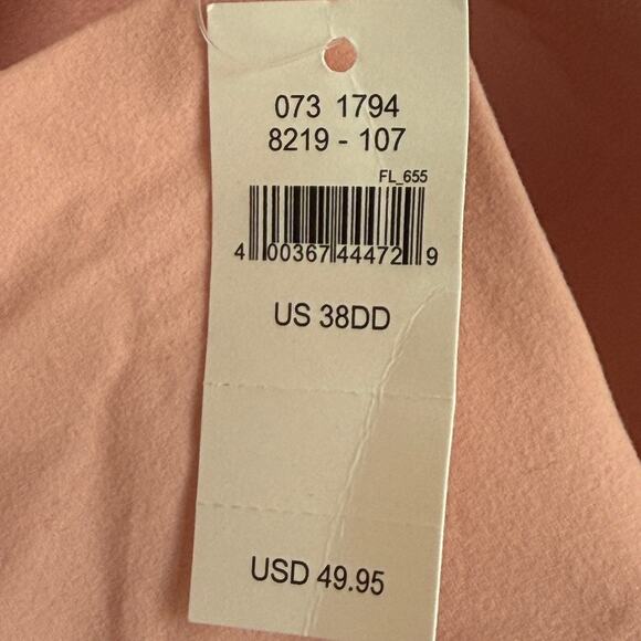 NWT AERIE Real Full Coverage Lightly Lined Bra in Blush Pink - Picture 8 of 8